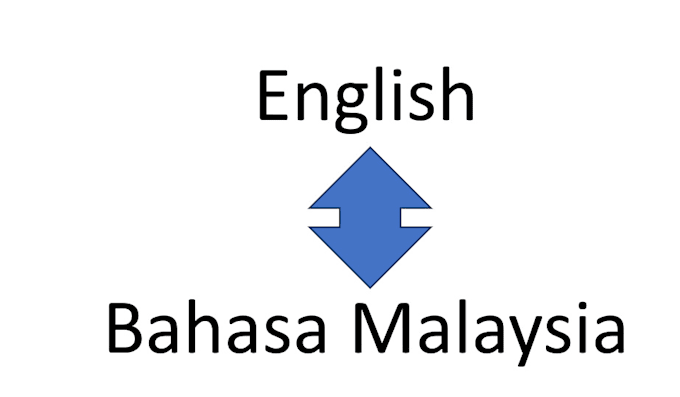 Bestseller - do translation english to bahasa melayu