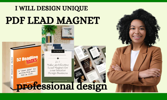 Gig Preview - Design stunning ebooks lead magnets workbooks and professional pdf documents