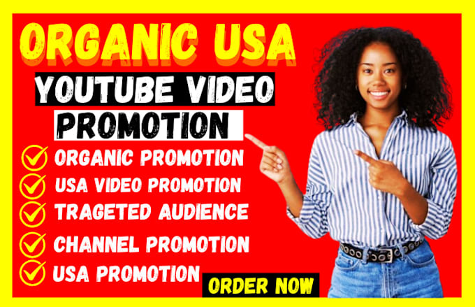 Gig Preview - Do fast organic youtube video or channel promotion for monetization