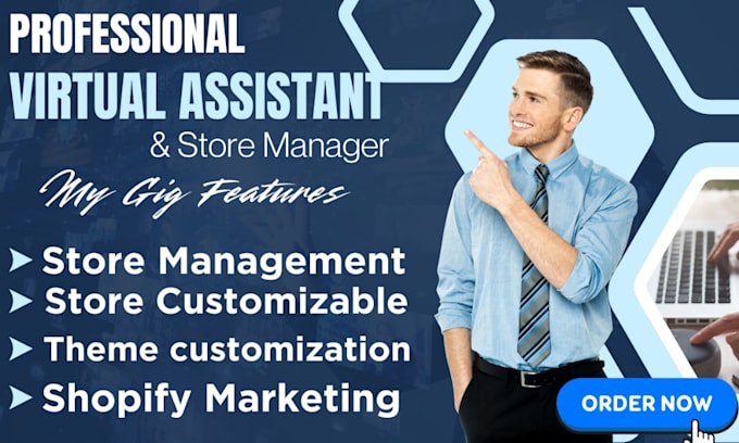 Bestseller - shopify virtual assistant shopify sales marketing expert shopify store manager