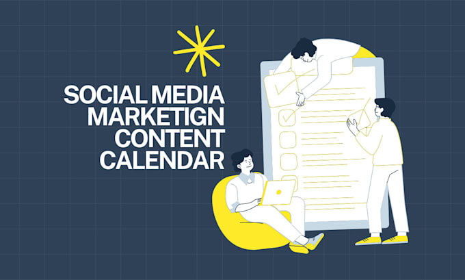 Gig Preview - Create your social media marketing content calendar