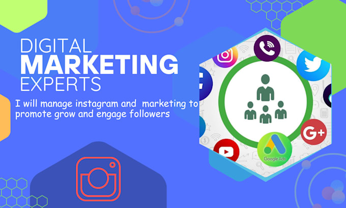 Gig Preview - Manage instagram marketing to promote grow and engage follower by organically