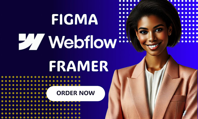 Gig Preview - Convert figma to webflow or framer website or build webflow or framer website