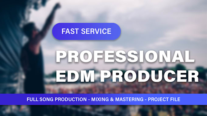 Bestseller - help you create a professional original edm track or remix