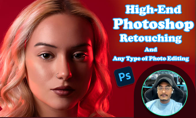 Gig Preview - Do photo editing and portrait retouching in photoshop in 24hrs