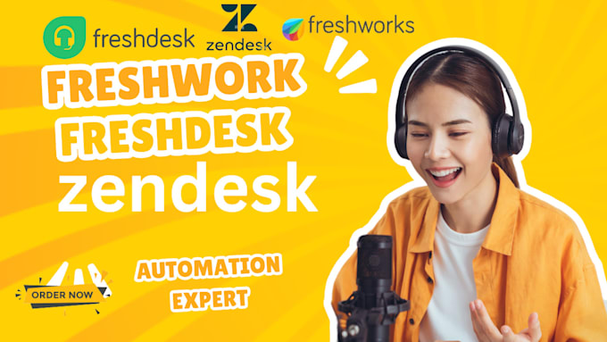 Gig Preview - Set up freshdesk,flodesk,messagebird,freshwork, zendesk, gorgias