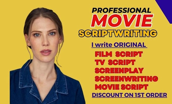 Bestseller - ghostwrite TV script movie script screenplay film script TV series scriptwriting