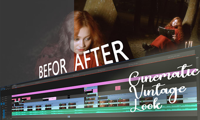 Gig Preview - Create HD vintage look retro vhs style music video, ads, reels and more