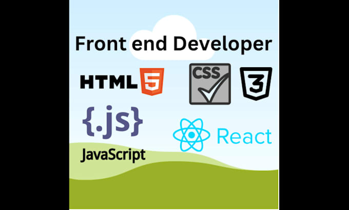 Gig Preview - Build responsive front end websites with html, css, reactjs