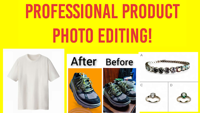 Gig Preview - Professional products photo editing and retouch in half hour