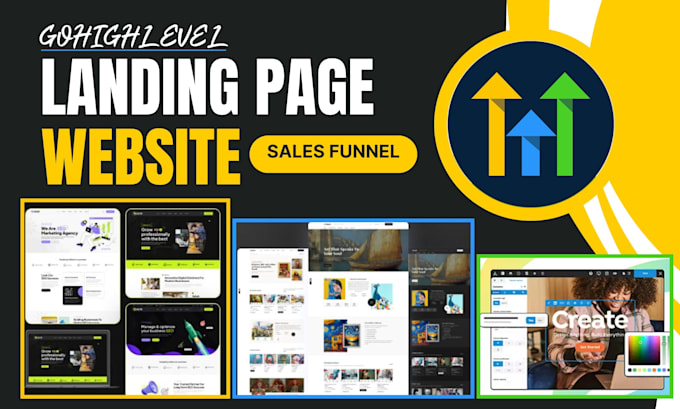 Bestseller - design gohighlevel sales funnel landing page lead survey capture form website