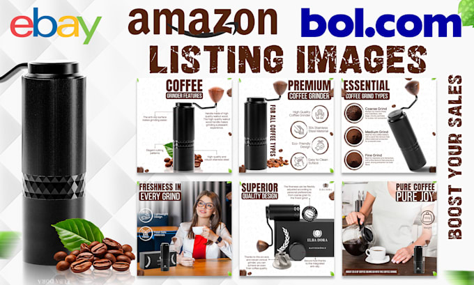 Gig Preview - Do amazon listing images product infographic lifestyle or bol products