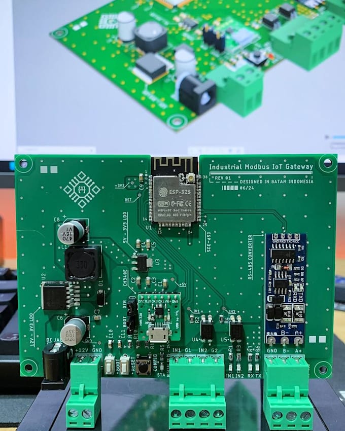 Gig Preview - Design schematic printed  pcb board circuit board created gerber and bom file