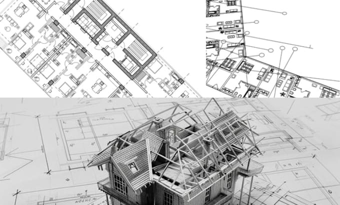 Bestseller - do 2d architectural drawings, floor plan, architectural design, citypermit stamp