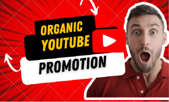 Gig Preview - Do super organic youtube video or channel promotion for monetization