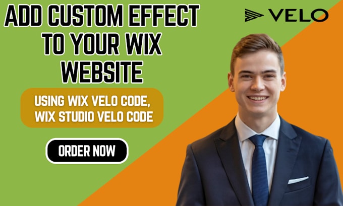 Gig Preview - Add custom effects to your wix website using wix velo code, wix studio velo code