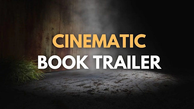 Gig Preview - Create cinematic book trailer video for amazon book promotional