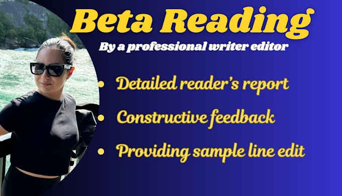 Gig Preview - Beta read, critique, and provide feedback on your writing