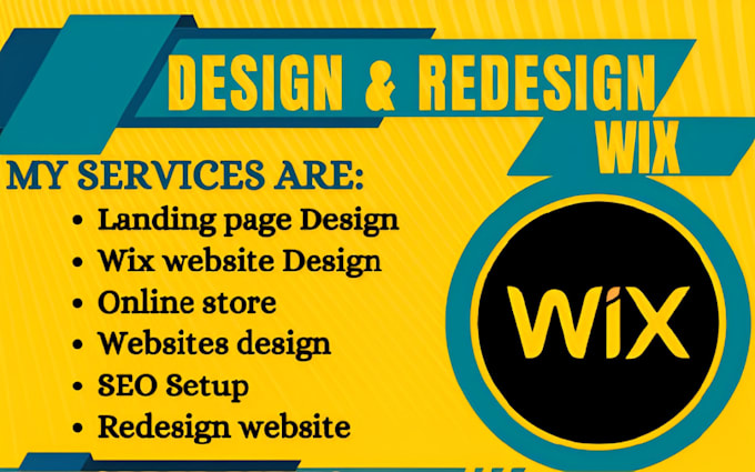 Gig Preview - Wix expert wix developer editor x redesign wix online store wix studio wix blog