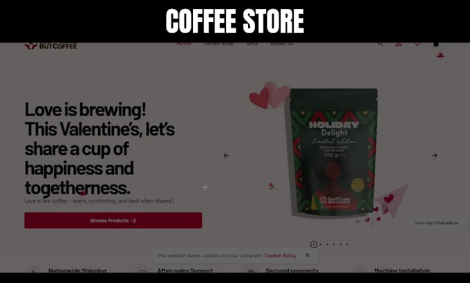 Bestseller - design coffee shopify store coffee store coffee website coffee shopify store