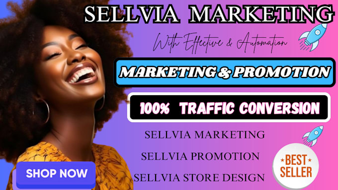 Gig Preview - Boost sellvia marketing sale ecommerce store shopify