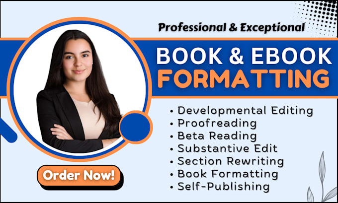 Gig Preview - Proofread, edit, and format your nonfiction book editor, selfhelp for amazon KDP