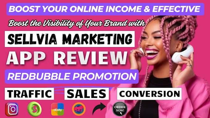 Bestseller - build sellvia marketing, shopify sales, redbubble promotion, app review