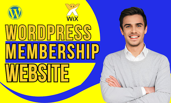 Bestseller - do membership website wordpress membership website wix membership site design