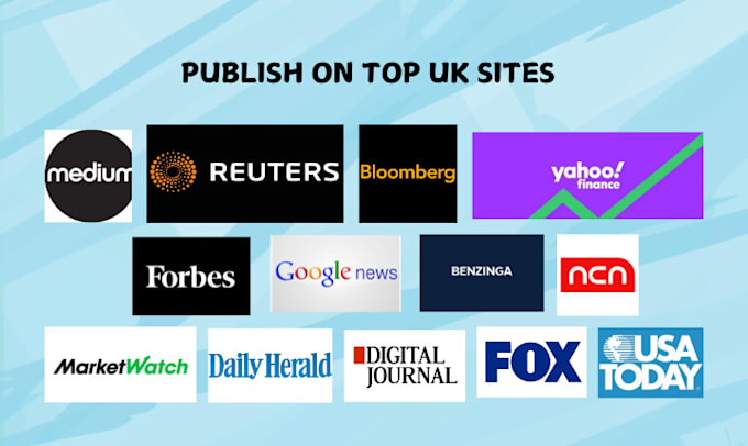 Gig Preview - Write and distribute press release on UK websites with backlinks