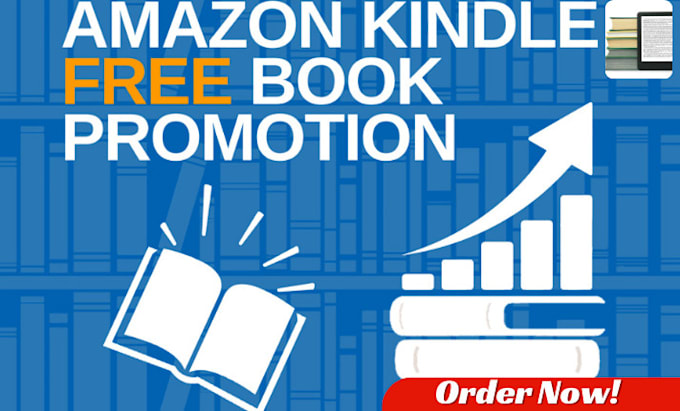 Gig Preview - Book promotion advertise your amazon kindle book or ebook marketing ebook sales