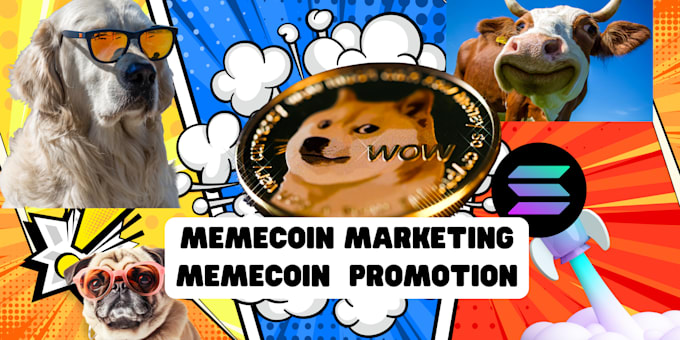 Gig Preview - Crypto memecoin promotion memecoin telegram promotion memecoin memecoin raiding