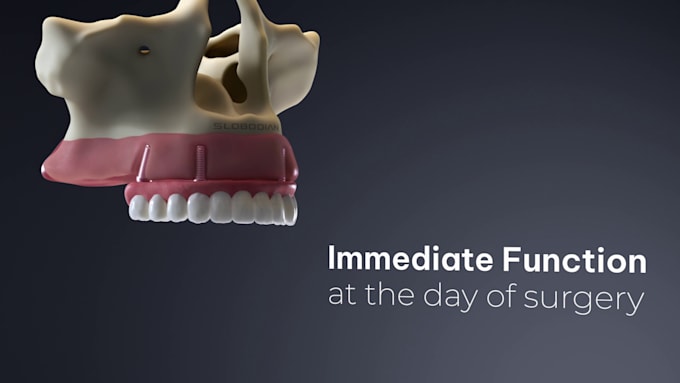 Gig Preview - Create 3d dental animation 3d surgery animation 3d teeth 3d supplement animation