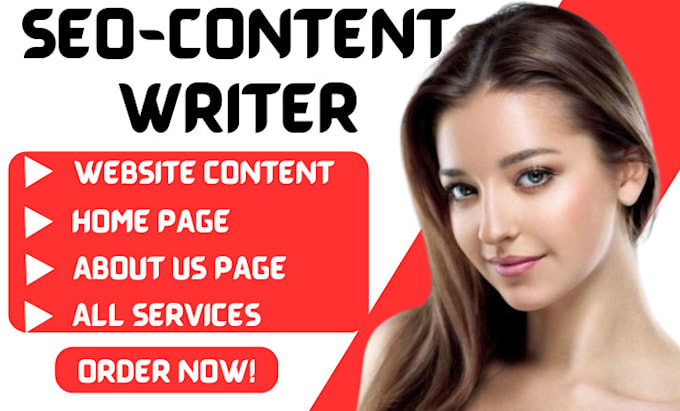 Gig Preview - Write content for your business website