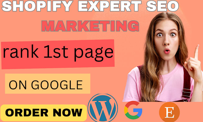 Gig Preview - Do shopify on page seo website google ranking with complete speed optimization