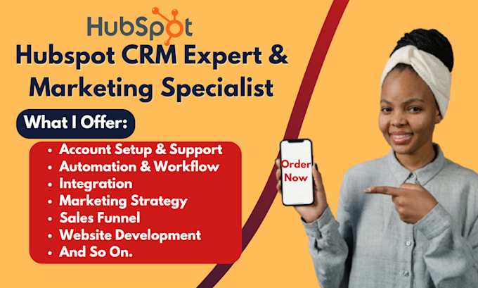 Bestseller - setup hubspot crm integration, hubspot setup, hubspot website and automation