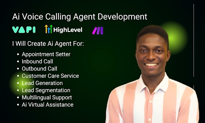 Gig Preview - Make com make automation ai calling agent vapi ai gohighlevel automation