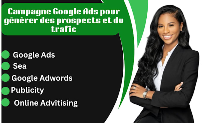 Gig Preview - Create google adwords campaign to generate leads and traffic