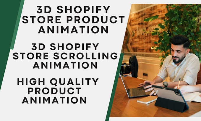 Gig Preview - Customize high quality 3d shopify product animation shopify kickflip zakeke