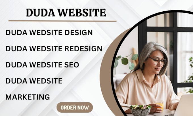 Gig Preview - Do duda ecommerce website design and redesign, duda website builder duda website