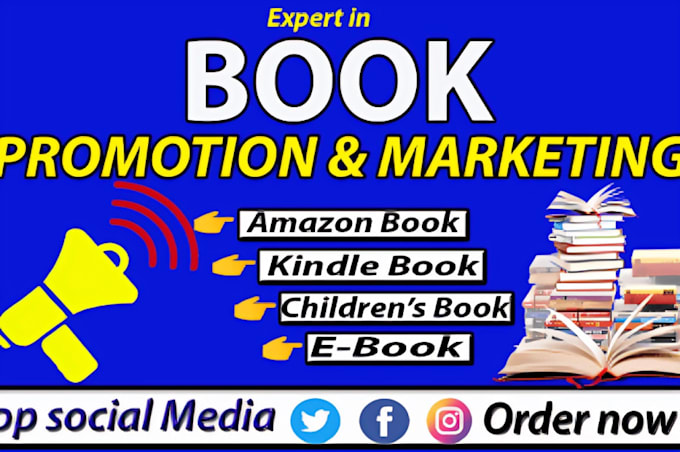 Gig Preview - Do book promotion ebook marketing and kindle advertising