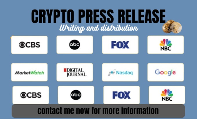 Gig Preview - Craft and distribute an engaging crypto press release to boost your brand