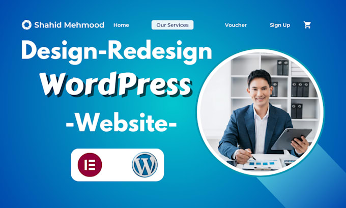 Gig Preview - Do wordpress website development,design, redesign and clone