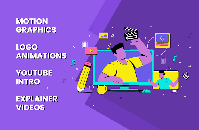 Gig Preview - Do motion graphics, explainer video and youtube intro