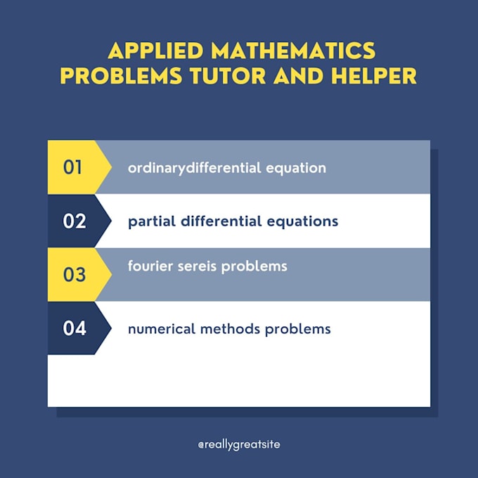 Bestseller - help in applied mathematics,numerical method, fourierseries