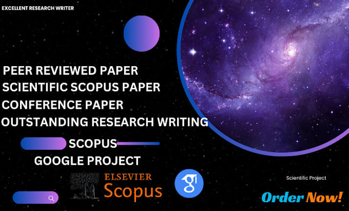 Gig Preview - Write peer reviewed journal papers, conference paper, scientific scopus paper