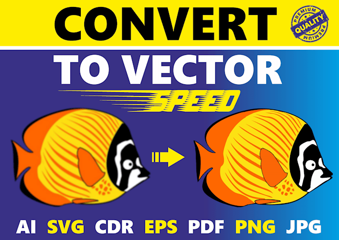 Gig Preview - High quality rendering in vector images