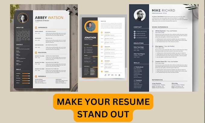 Gig Preview - Prepare professional resume cv cover letter in english french german and spanish