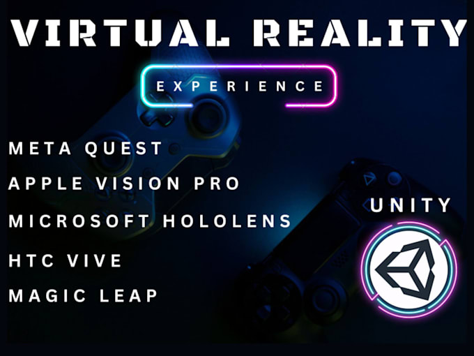 Gig Preview - Develop VR xr in oculus quest unity 3d,  create game modder for unreal engine 4