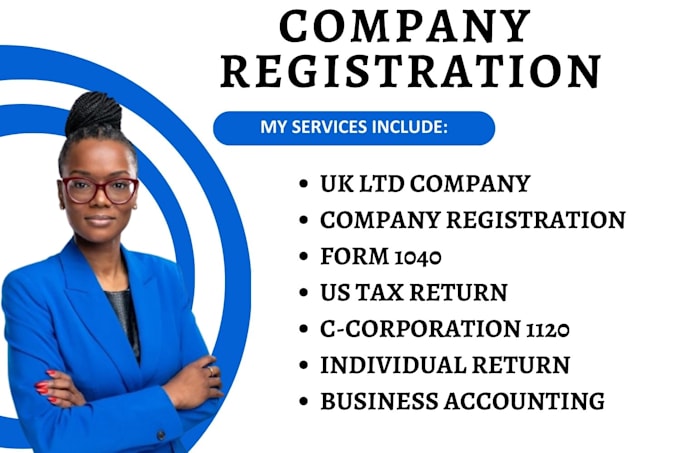 Bestseller - do uk ltd company registration, prepare US tax returns 1040 1120 1065 and 1120s