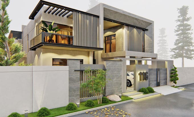 Bestseller - do house exterior or interior house design model and 3d rendering